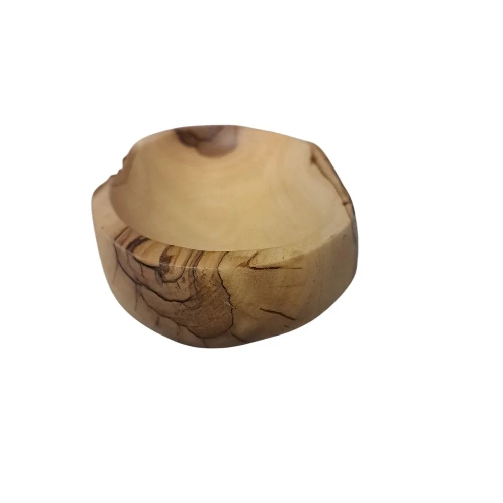 Trinket Dish Wooden Handmade From Jordan